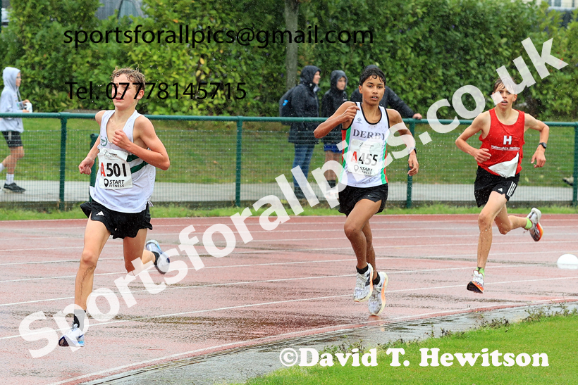 BBoys Under-15s 2025 Northern Athletics Autumn Road Relays, Leigh, Lancashire. Photo: David T. Hewitson/Sports for All Pics